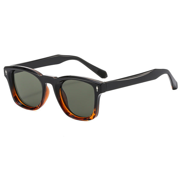 Amber Shadow Square Sunglasses