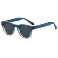 Arctic Blue Fade Square Sunglasses